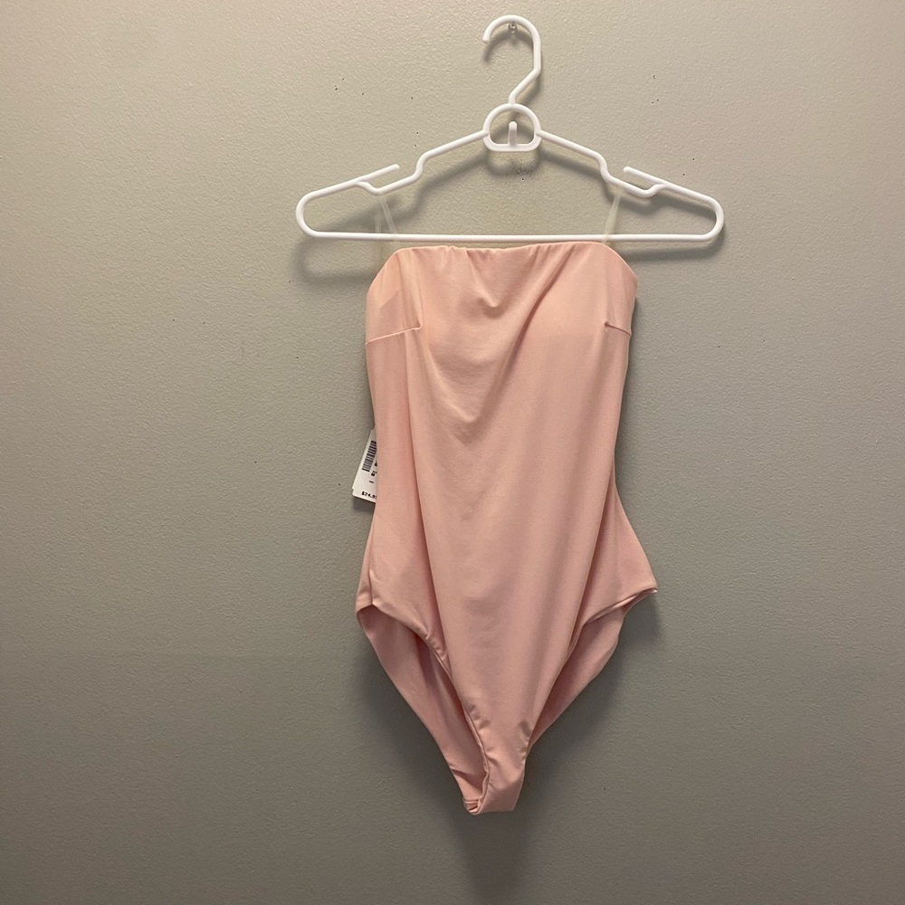Strapless bodysuit